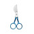 Famore Left-Handed Mini Duck Bill Applique Scissors 4-1/2in