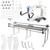 Grace Q'nique 21 Longarm Quilting Machine Continuum II 8' Frame Combo