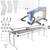 Grace Q'Nique 19 Longarm Quilting Machine Continuum II 10' Frame Combo