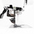 Janome Memory Craft 6700P High Speed Mid-Arm Sewing and Quilting Machine side angle of needle and presser foot area