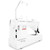 Janome Memory Craft 6700P High Speed Mid-Arm Sewing and Quilting Machine right angled view