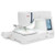 Janome Skyline S9 Indigo Sewing and Embroidery Machine angled embroidery view