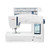 Janome Skyline S9 Indigo Sewing and Embroidery Machine with door open
