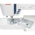 Janome Skyline S9 Indigo Sewing and Embroidery Machine needle and presser foot area