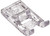 Bernette Satin Stitch foot with clear sole fits Bernette Models b33, b35