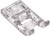 Bernette Satin Stitch foot with clear sole fits Bernette Models b33, b35