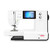 Bernette B79 Deco Sewing and Embroidery Machine with Embroidery Bundle front view w/o accessory tray