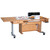Horn New Heights Model 9100 Height Adjustable Sewing Table in Sunrise Maple