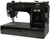 Janome HD9 Black Edition High Speed Mid-Arm Sewing Machine V2 angled view