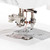 Baby Lock Bloom Embroidery & Sewing Machine with Premier Package needle and presser foot area