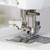 Baby Lock Lyric Quilting and Sewing Machine with Premier Package needle and presser foot area