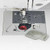 Baby Lock Lyric Quilting and Sewing Machine with Premier Package needle plate/bobbin area