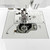 Baby Lock Presto 2 Quilting and Sewing Machine with Premier Package needle plate and bobbin area