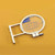 Baby Lock EF82 1 X 2.5 Embroidery Hoop with Grid