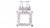 Baby Lock 4 x 4 Magnetic Embroidery Hoop Only for Multi-Needle Machines