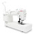 Janome MC6650 Sewing and Quilting Machine with Premier Package back side angle