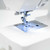 Janome 3160QDC-G Sewing and Quilting Machine with Bonus Quilt Kit! needle and presser foot area