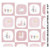  Benartex Fabric - Baby Buddies Blocks Pink 