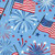 Benartex Fabric - Flag Celebration Medium Blue