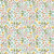 Blank Quilting Fabric - Folk Garden Floral Blank Quilting Fabric - Folk Garden Floral