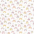 Studio E Fabric - Porkopolis - Rainbows Multi