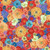 QT FABRICS QT Fabric - Peacock Blossoms Clusters Red 