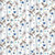RJR Fabric - Flower Doodles - Floral Lines - Royal Blue