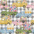 3 Wishes Fabric - Bunny Kisses and Easter 22251 CHARCOAL DIGITAL