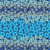 Contempo Fabric - Flowerbed Water - Not Your Mama's Garden II