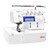  Elna 745 Five Thread Serger  Cover Stitch Machine Open Box Sale 