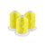 Brother 100% Polyester Color Fast, High Shine Embroidery Thread - 3 Pack/1100 yards - Very Bright Yellow