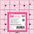 Quilters Select 3-1/2in x 3-1/2in Pink Non-Slip Ruler