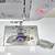 Baby Lock Altair 2 Embroidery & Sewing Machine 9.5x14 Area with Premier Package Premier Stitching needle plate/bobbin area