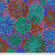 Kaffe Fassett Collective February 2025 House Leeks - Drama - Free Spirit Fabrics pwpj113-drama