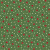 Riley Blake Designs Fabric - Mistletoe & Holly - Mistle Scattered Bells Clover #c16404-clover