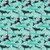 Camelot Fabrics - Shark Week - Shark Shenanigans - Light Turquoise #23560105-01