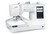Janome Memory Craft 1000 Sewing & Embroidery Machine Left Side View With Hoop