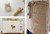 Samples of things that were made on the Janome MC1000 from it's built-in library of designs. These images include a cross stitch deer on the pocket of a wrap around apron, a really cute puppy dog on a tote bag with a sewn bone hanging from a hanger on the tote that says MOCA and couple of baby toys that are sewn teethers. One has a cat face and the other a dog face