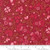Moda Fabrics - Darling Peony - Scattered Lovelies - Cranberry #48792-16