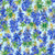 QT Fabrics - This & That Favorites - Bluebonnets - Blue #30652-b