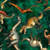 QT Fabrics - Savage Kingdom - Tossed Dinosaurs - Green #31734-f