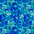 QT Fabrics - Royale - Packed Floral - Blue #31829-B