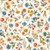 QT Fabrics - Lil Farmers - Floral Toss - Oatmeal #31907-E