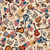 QT Fabrics - American Country - Guitars - Tan #31993-a