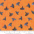 Moda Fabrics - Coven - Witch Hats Novelty - Pumpkin #48805-12