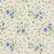 Tilda Fabrics - Wideback - Ellie - Blue/Teal #til150012