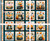 QT Fabrics - Harvest Hollow - Decorative Pumpkin Picture Patches - Dark Teal #31984-q