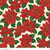 Riley Blake Designs - Poinsettias at Christmas - Main - Cream Foil #cf17630-CREAM