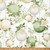 Hoffman Fabrics - Christmas Wish - Ornaments - Parchment/Gold #Y7822-134G