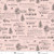 Blank Quilting Fabrics - Christmas Magic - Christmas Typography - Pink #2025-22